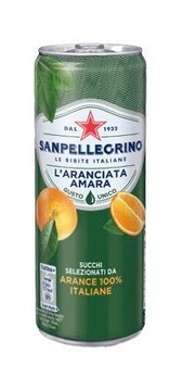 L'ARANCIATA AMARA 330ml włoski napój S.PELLEGRINO