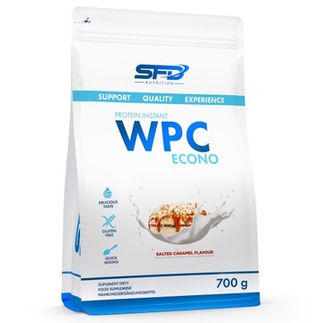 SFD WPC PROTEIN ECONO 700G SŁONY KARMEL BIAŁKO REGENERACJA MIĘŚNIE PROTEIN