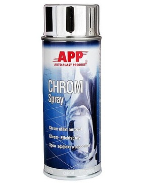 APP lakier CHROM SPRAY efekt chromu 400 ml