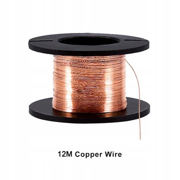 5 ОДИНОЧНЫХ ЭМАЛИРОВАННЫХ ОБМОТОЧНЫХ ПРОВОДОВ 0,1 ММ