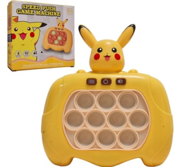 POP IT POPIT PIKACHU POKEMON ЭЛЕКТРИЧЕСКАЯ АНТИСТРЕССОВАЯ ИГРА НАВЫКОВ