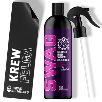 SWAG BASIC _ DEIRON BLOODY WHEEL 0,5L _ SKUTECZNY PŁYN DO CZYSZCZENIA FELG