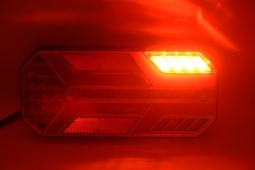 2x Lampa zespolona tylna LED dynamiczny kier NEON