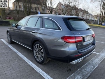 Mercedes Klasa E W213 All-Terrain 2.0 220d 194KM 2019 Mercedes-Benz Klasa E All-Terrain-1 rej.2019r-Salon PL- Bezwypadkowy -Hak-, zdjęcie 8