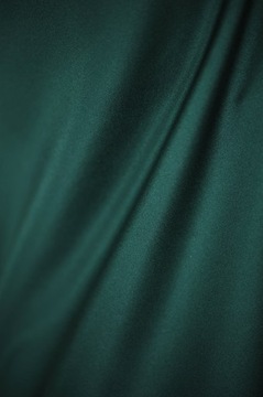 ATŁAS PÓŁMATOWY CIENKI ST63 Zielony Jasper Green