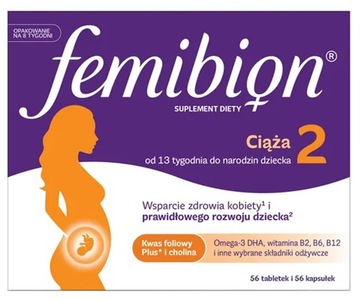 Femibion 2 Ciąża DUOPAK 56 tabletek + 56 kapsułek