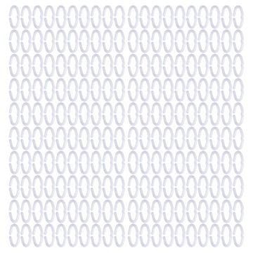 200 шт., пластиковые пряжки с куриным клювом из полипропилена