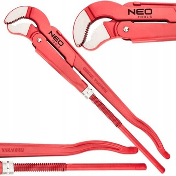 NEO Tools РАЗВОДНОЙ КЛЮЧ ДЛЯ ТРУБ ТИПА S'' 1,0'' 330MM 330MM СТАЛЬНОЙ ШВЕДСКИЙ КЛЮЧ NEOTOLS 02-420