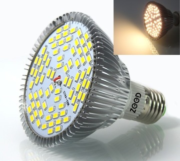 ŻARÓWKA DO ROŚLIN LED GROW BIAŁA FULL SPECTRUM 50W