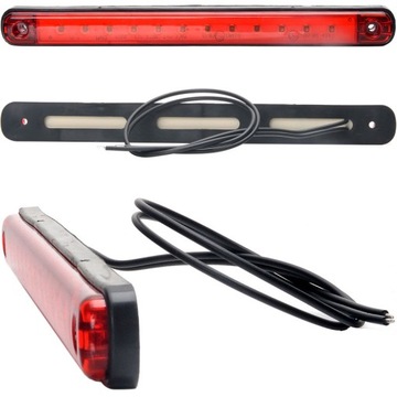LAMPA TYLNA STOP ŚWIATŁO STOPU CZERWONA LED WAŚ