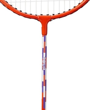 Wilson Tour 30 Badminton Racket, Orange/White