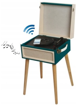 Проигрыватель проигрывателя Clip Sonic Technology TES190B, Bluetooth