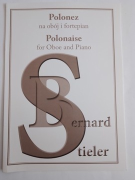 Polonez na obój i fortepian Bernard Stieler NOWA