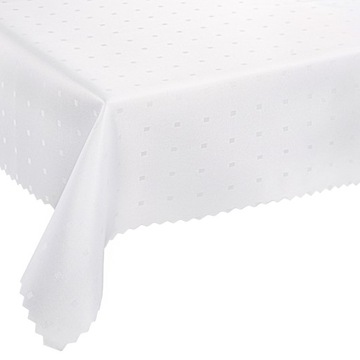 OBRUS PLAMOODPORNY NA WYMIAR POLSKI ŻAKARD 140x260