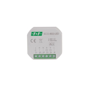 РЕГУЛЯТОР ОСВЕЩЕНИЯ F&F SCO-802-LED 230V