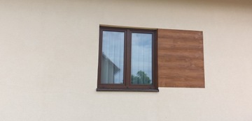 Próbka deska elewacyjna elastyczna - DĄB