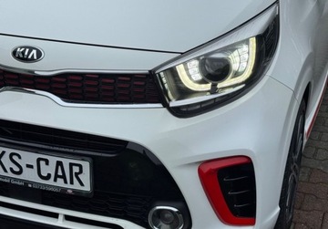 Kia Picanto III Hatchback 5d 1.2 DOHC 84KM 2017 Kia Picanto 1.2 86KM GT Key-less Kamera Navi Led Klima Bezwypadkowy Serwis, zdjęcie 11