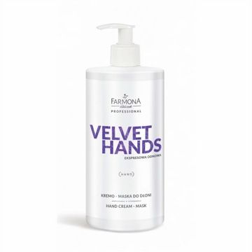 Farmona Velvet Hands krem maska do dłoni 500ml