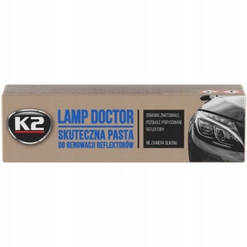 Паста для ремонта фар K2 LAMP DOCTOR