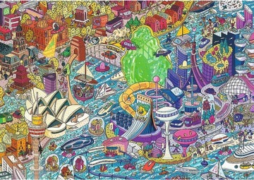 Пазл 1000 деталей UFT EYE-SPY Путешествие во времени