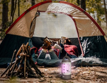 LAMPA OWADOBÓJCZA NO PEST PUŁAPKA NA KOMARY MUCHY MESZKI ĆMY OSY INNE OWADY