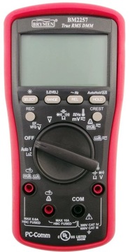 Miernik uniwersalny TRMS / VFD / ACV z LPF/EF/V/LoZ/C/Temp, BRYMEN, BM2257