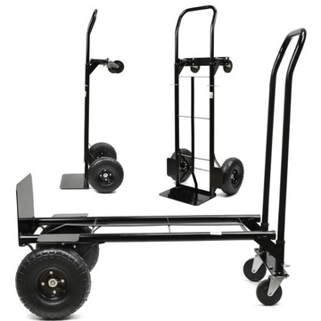 WÓZEK PLATFORMOWY TRANSPORTOWY MAGAZYNOWY SKŁADANY MŁYNARKA 200kg 2w1