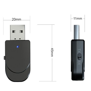 ЗВУКОВОЙ ПРИЕМНИК АДАПТЕР BLUETOOTH USB + AUX MINIJACK