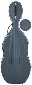 Futerał wiolonczelowy 4/4 M-case Steel Effect Szar
