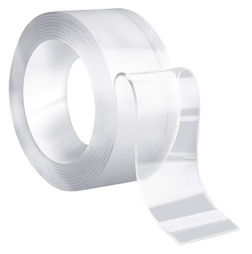 TAŚMA DWUSTRONNA NANO TAPE PRZEZROCZYSTA WIELOKROTNEGO UŻYTKU 3M 3CM AG714A