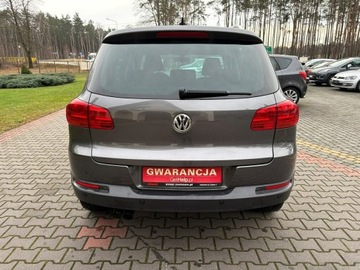 Volkswagen Tiguan I SUV Facelifting 1.4 TSI BlueMotion 160KM 2012 Volkswagen Tiguan Kamera cofania Alcantara Hak, zdjęcie 6