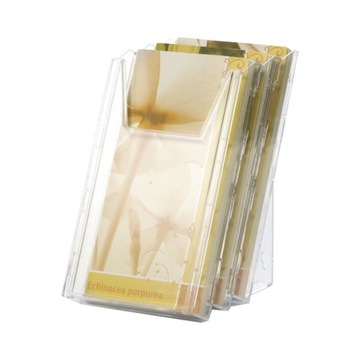 Подставка для листовок, брошюр, 1/3 А4, 3 кармана