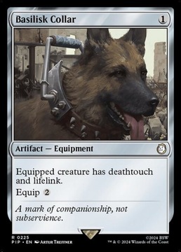 MtG: Basilisk Collar (PIP)