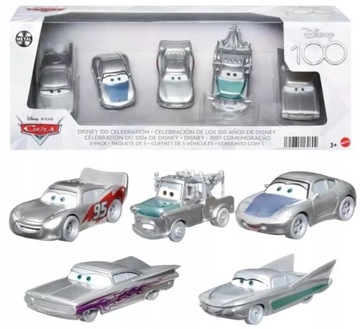 Złomek Zygzak Sally Lola Roman Disney 100 Celebration Mattel Cars Auta