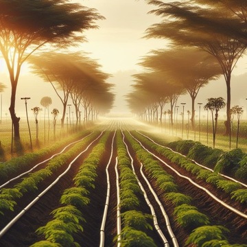 SET капельная линия с компенсационным садовым шлангом IRRIGATION 100M SET1 20