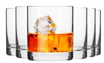 Szklanki do whisky soku BASIC 6x250ml KROSNO
