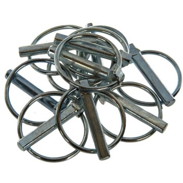 ШПИЛЬКА ШПИЛЬКА С КОЛЬЦОМ 8мм 10 шт.