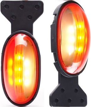 LAMPA OBRYSOWA 12/24V LED DIODOWA NA WIESZAK WAŚ