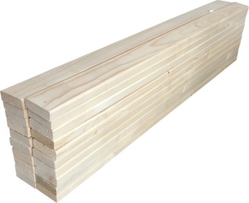 STELAŻ WKŁAD DREWNIANY DO ŁÓŻKA 200x200 - 20 LISTW