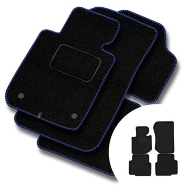 Velurové koberce Streak pro Bmw řady 3 E36 1990-2000