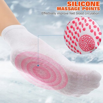 НОСКИ ДЛЯ ЗДОРОВОГО МАССАЖА С ТУРМАЛИНОМ, 3 ПАРЫ