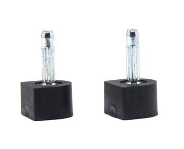 PROFESJONALNE FLECZKI DO BUTÓW 10X10 mm CZARNE