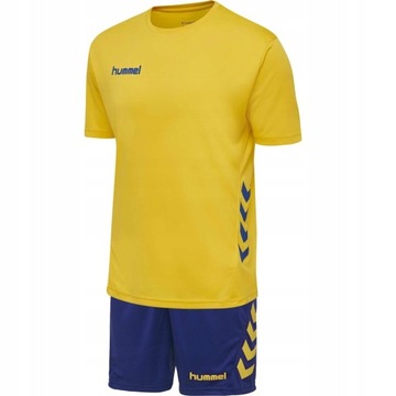 Komplet Hummel Promo Duo Set żółto/niebieski oso r.XL