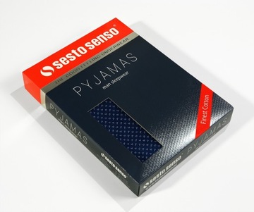 SESTO SENSO Пижама на молнии Темно-синяя с якорями M