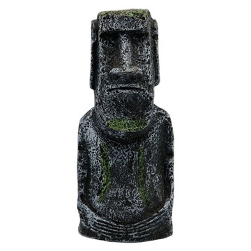Akwarium Ornament na wyspę wielkanocną Moai,