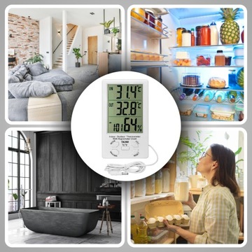 Поморочная станция погоды термометр HIGROMET ЖКД