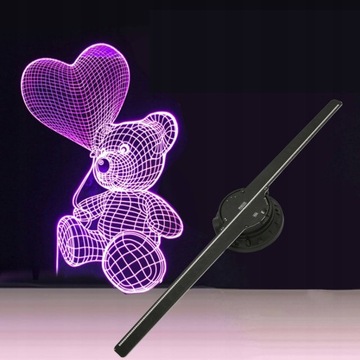 3D ГОЛОГРАММНЫЙ ПРОЕКТОР 224LED 512x224