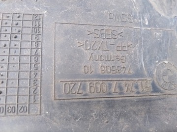 BMW E63 E64 KRYT TROJŮHELNÍK PODBĚHU 7009719 7009720