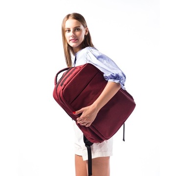 Multifunctional Baby Diaper Backpack Large Red