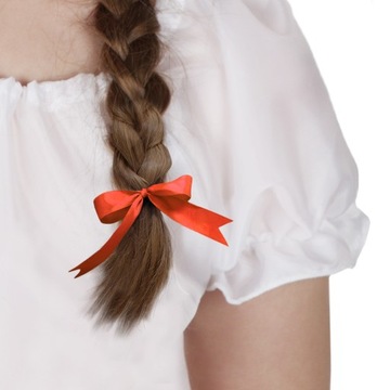 КРАСНЫЙ БАНТ ДЛЯ ВОЛОС